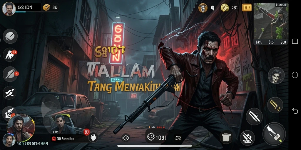 Gameplay mencekam dengan suasana Horror yang intens.