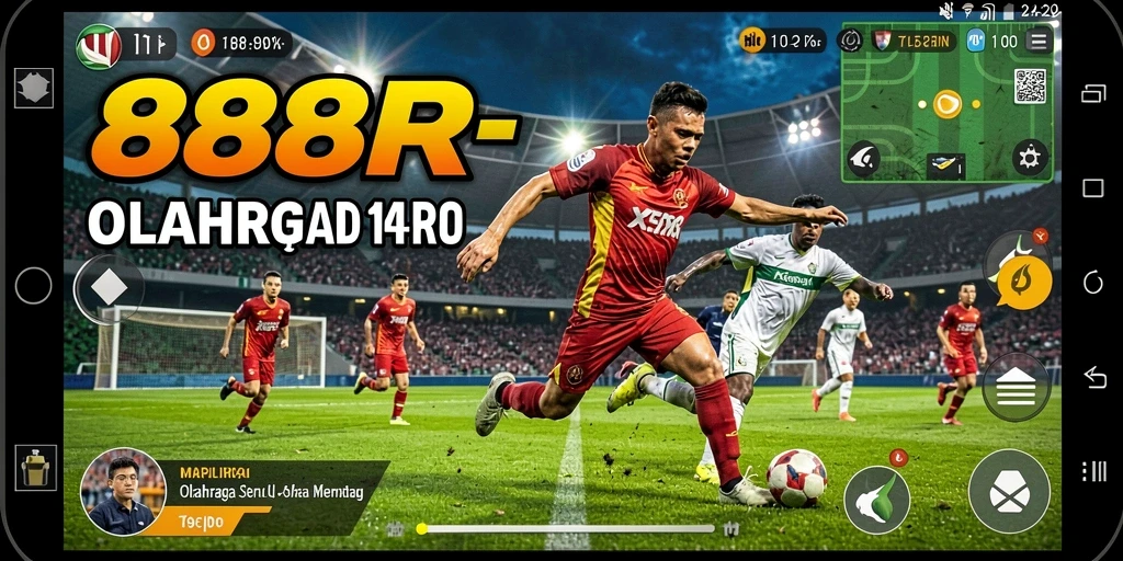 Tampilan gameplay 888R yang menyenangkan dan kompetitif.