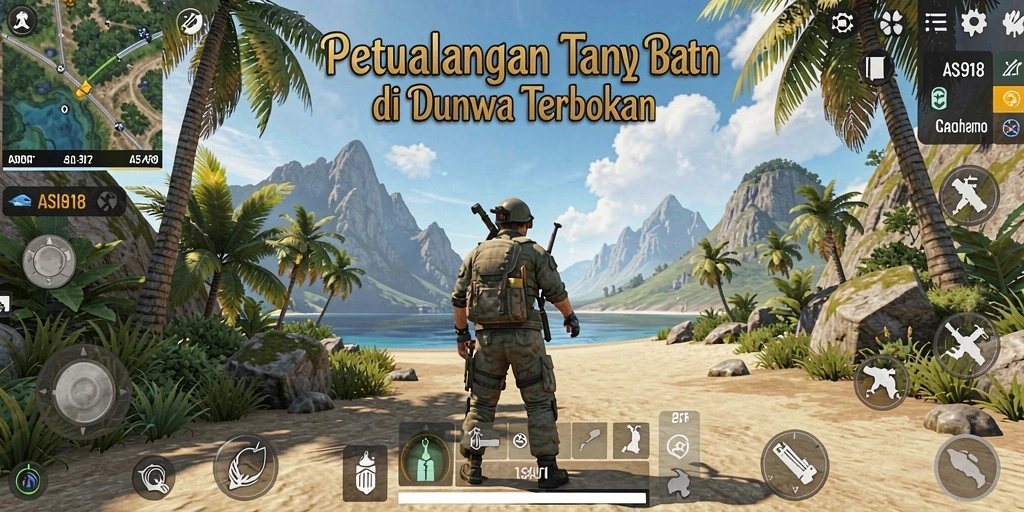 Tampilan gameplay menarik di dunia terbuka ASIA918.