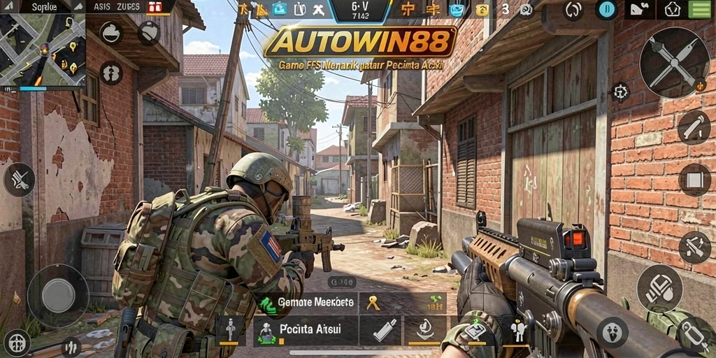 Tangkapan layar mendebarkan dari gameplay AUTOWIN88 yang penuh aksi.