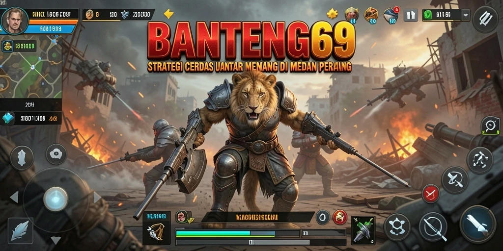 Tampilan gameplay menarik dari BANTENG69 dengan elemen strategi.