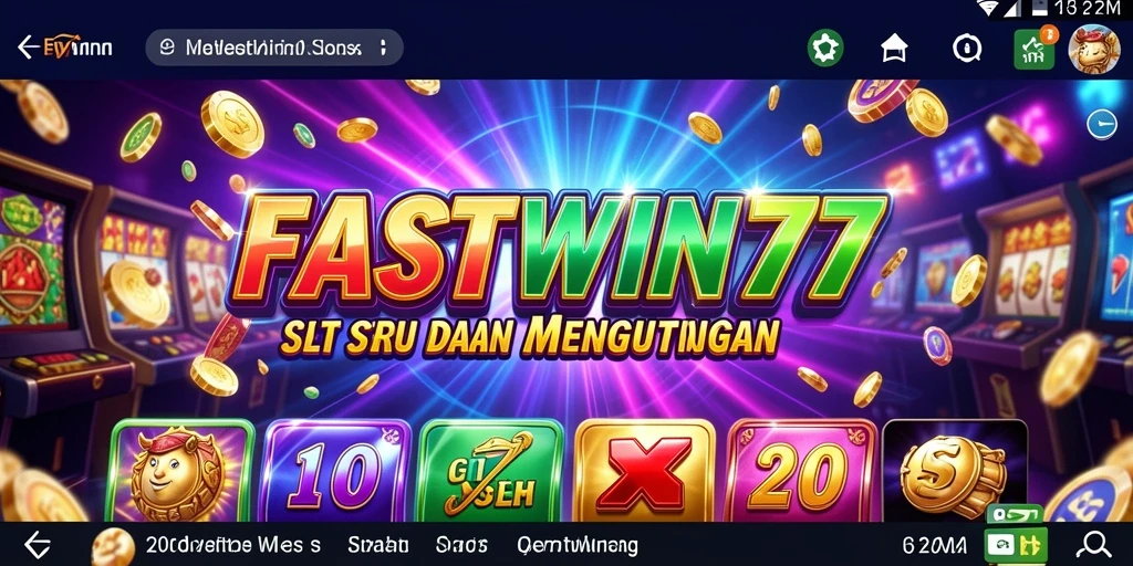 Tampilan dinamis dan menarik dari gameplay Slot di FASTWIN77.
