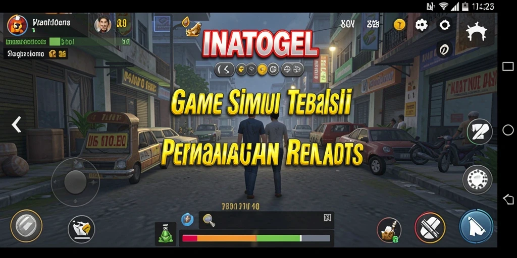 Tampilan gameplay INATOGEL yang menakjubkan dan interaktif.