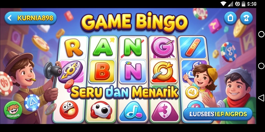 Screenshot gameplay Bingo yang mengasyikkan dari KURNIA898.