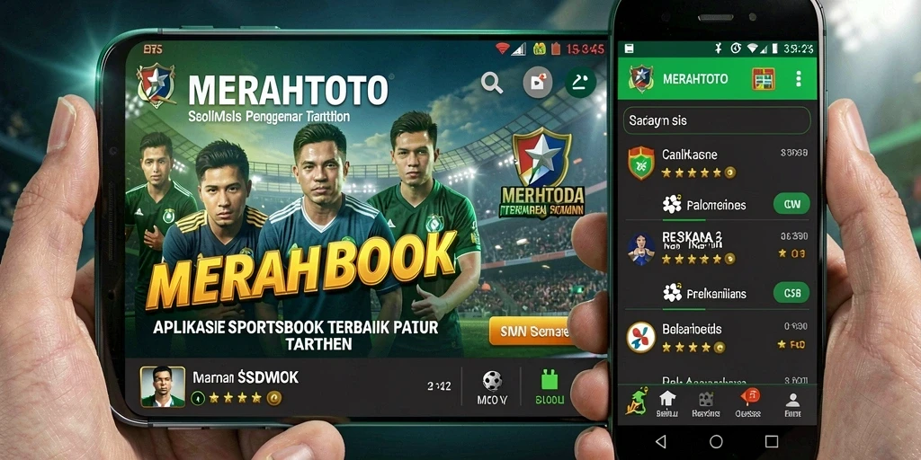 Tampilan menarik dari gameplay aplikasi Sportsbook MERAHTOTO.
