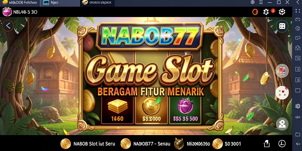 Screenshot menampilkan pengalaman gameplay Slot yang seru dan interaktif.