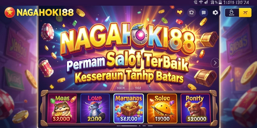 Gameplay NAGAHOKI88 yang seru dan grafis menarik.