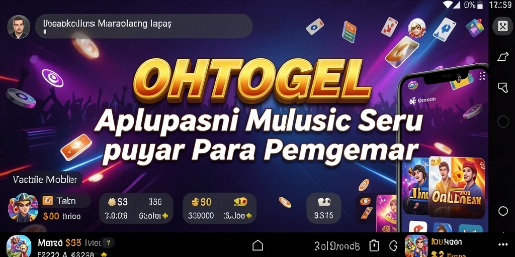 Screenshot OHTOGEL menampilkan pengalaman bermain game musik yang seru.