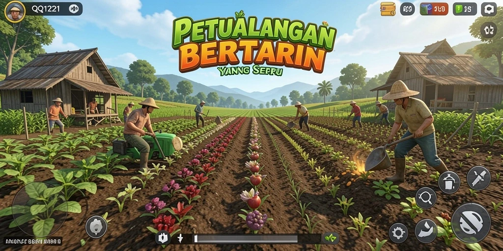 Tampilan gameplay QQ1221 yang menarik dan interaktif.